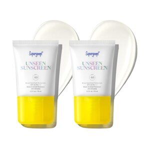 Supergoop! Unseen Sunscreen - SPF 40 - Clear & Invisible Face Sunscreen + Broad